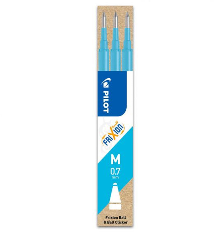 MINA ROLLER 0.7MM ALBASTRU DESCHIS 3/SET FRIXION PILOT MINA ROLLER 0.7MM ALBASTRU DESCHIS 3/SET FRIXION PILOT